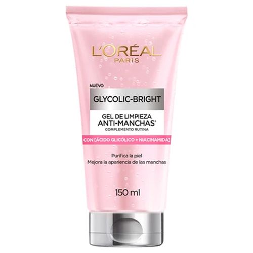 Gel de Limpieza Facial  L'ORÉAL Glycolic Bright