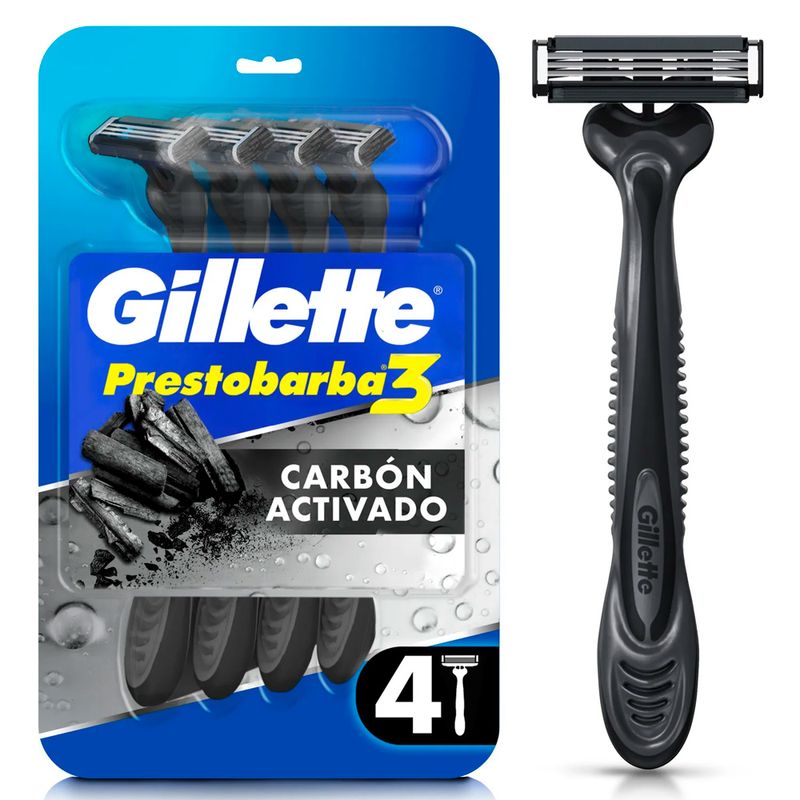 Maquina-PRESTOBARBA-3-hombre-carbon-x-4