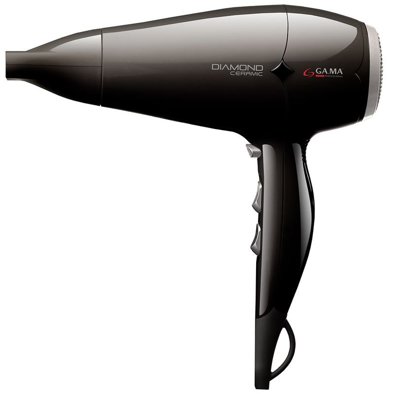 Secador-GA.MA-Diamond-Ceramic-Std-BLACK-Mod.-220V