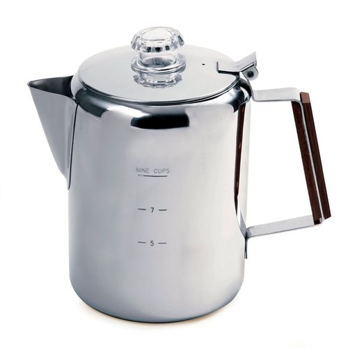 Percolador 9 tazas en acero inoxidable NORPRO