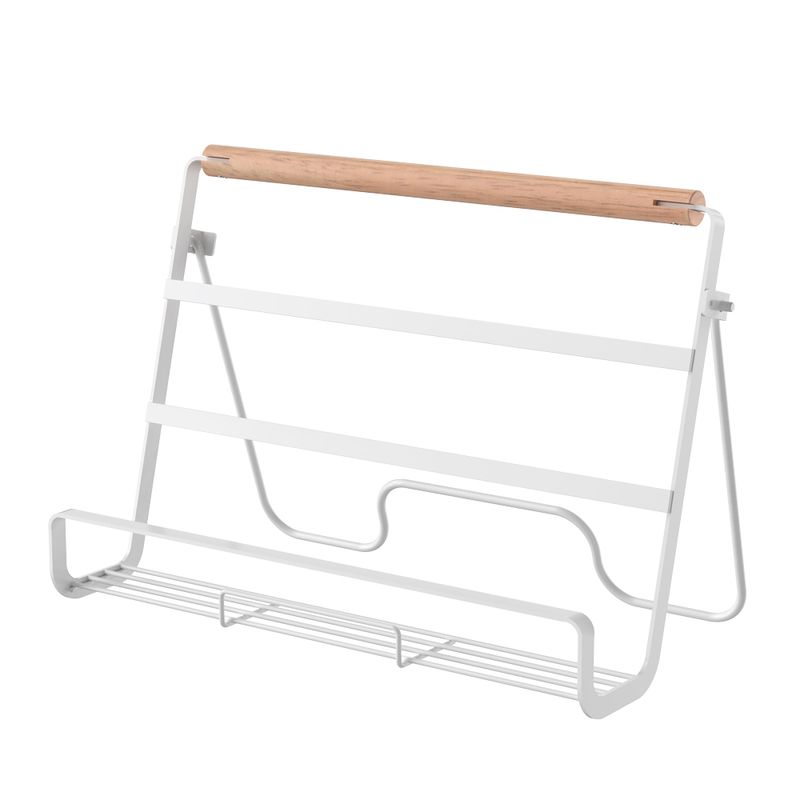 Porta-recetas-cocina-29.8-x-13.1-x-21.cm.acero-Blanco