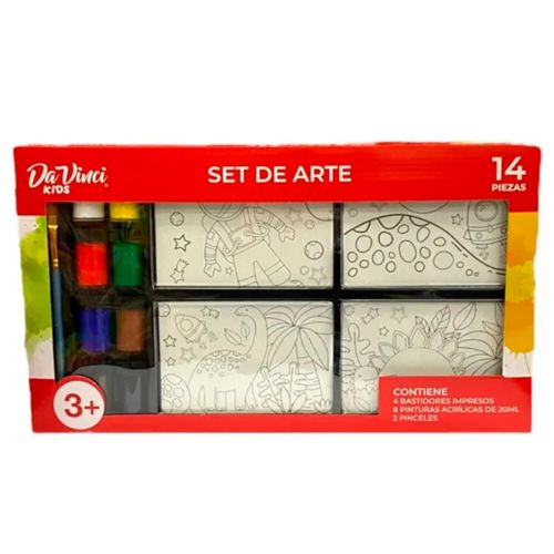 Set DA VINCI para pintar 14 piezas