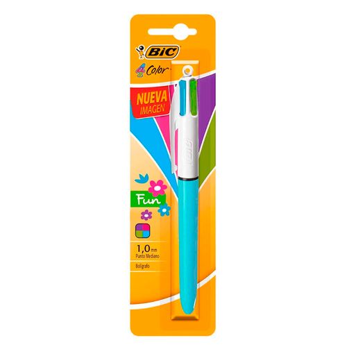Bolígrafo BIC 4 en 1 Colores Pastel
