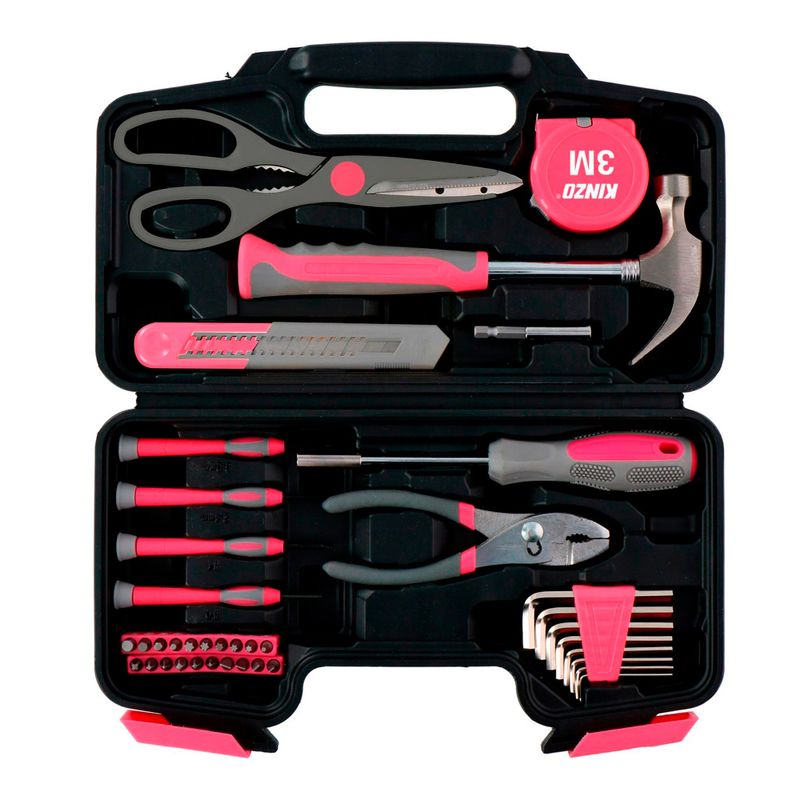 Set-Kit-KINZO-de-Herramientas-Damas-39-Piezas