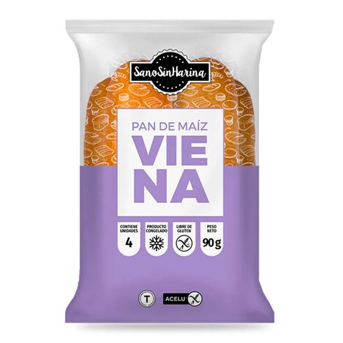 Pan de Viena x 4 un. SANOSINHARINA