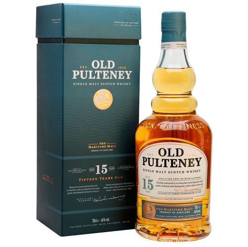 Whisky Escocés OLD PULTENEY 15 Años 700 ml