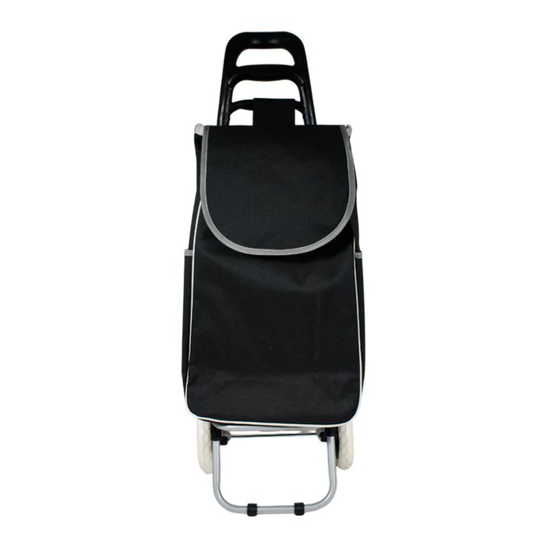 Carro-de-Feria-con-Bolsillo-Lateral-Negro