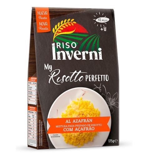 Risotto al azafrán RISO INVERNI 175g