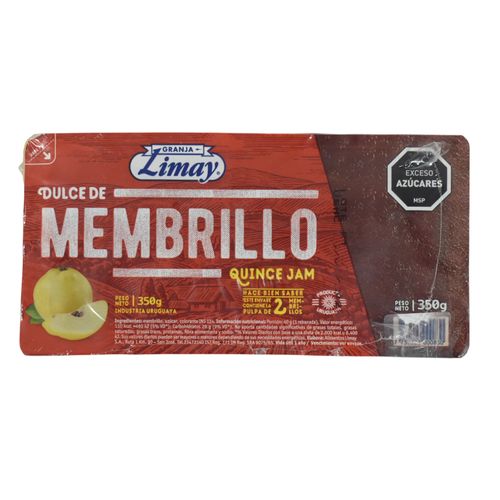 Pack LIMAY Dulce Membrillo 350 g Dulce Batata 350 g