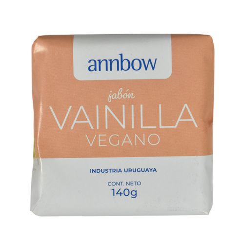 Jabón ANN BOW vainilla vegano 140 g