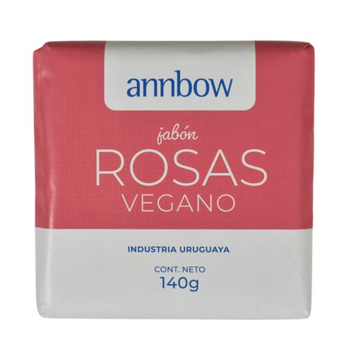 Jabón ANN BOW rosas vegano 140 g