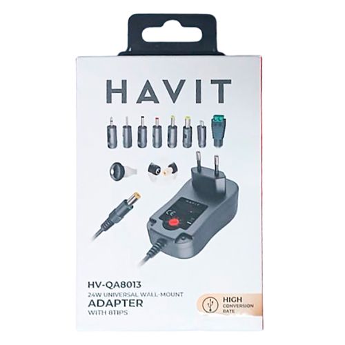 Cargador HAVIT Universal regulable Mod. HV-QA8013