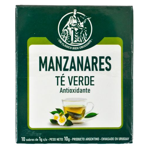 Té Verde MANZANARES 10 Sobres