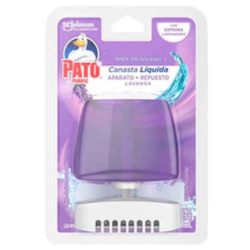 Canasta Líquida para Inodoro PATO Lavanda