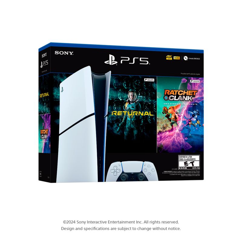 Consola-PS5-PlayStation-5-Digital--Sony-Slim---Incluye-2-juegos---Returnal---Ratchet---Clank-
