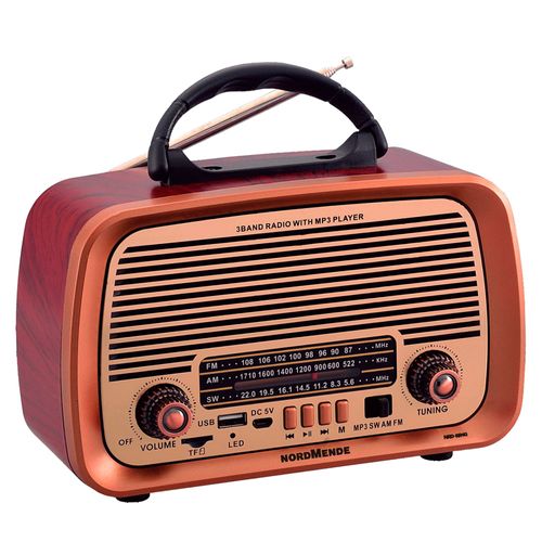 Radio Bluetooth Retro NORDMENDE Mod. NRD-RR 40 am/ fm/sw/ mp 3/usb