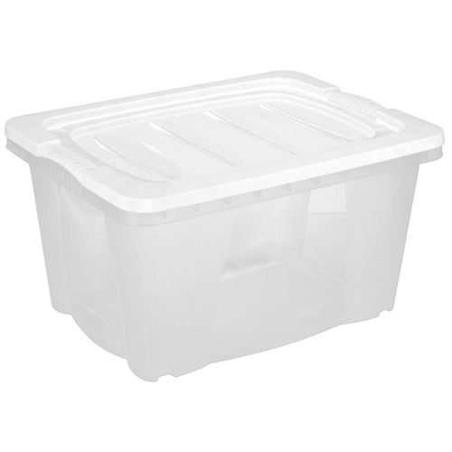 Caja organizadora 20 L 33 x 24 x 43 cm transparente
