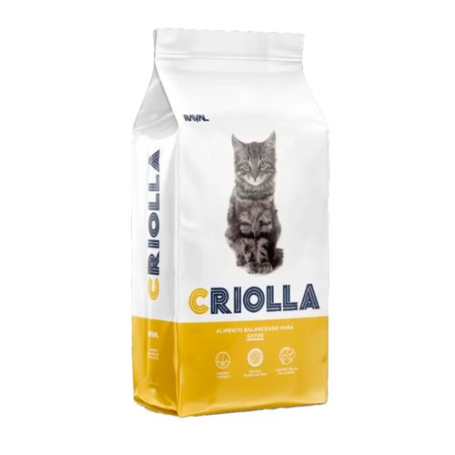 Alimento para gatos CRIOLLA 7 kg