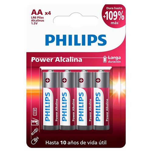 Pila Alkalina PHILIPS AA
