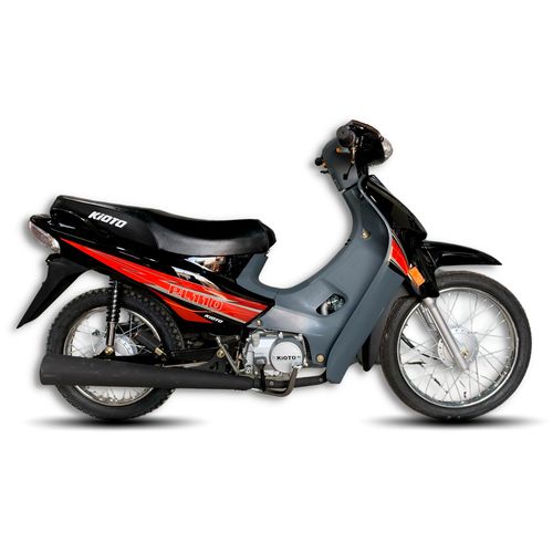 Moto PL 110 cc Gris Llantas Rayo-Freno Cinta