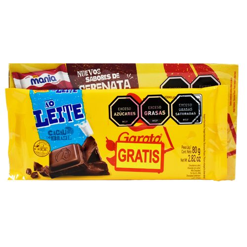 Bombonera GAROTO Surtida 250 g + Choc. GAROTO 80 g
