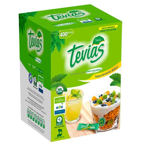 Edulcorante TEVIAS 400 Bastones