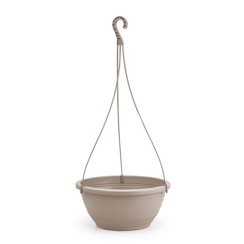 Maceta Colgante Beige con Percha 500 ml