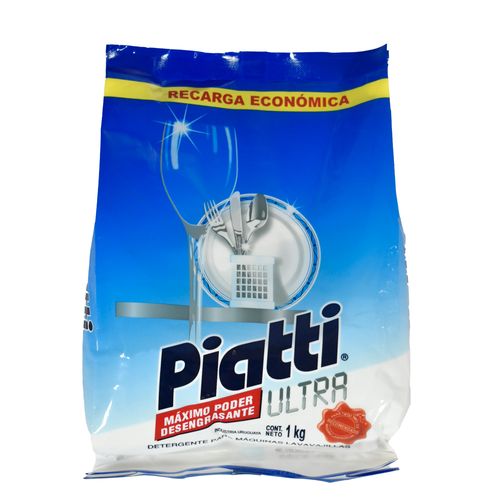 Detergente para maquina lavavajilla PIATTI recarga 1 kg