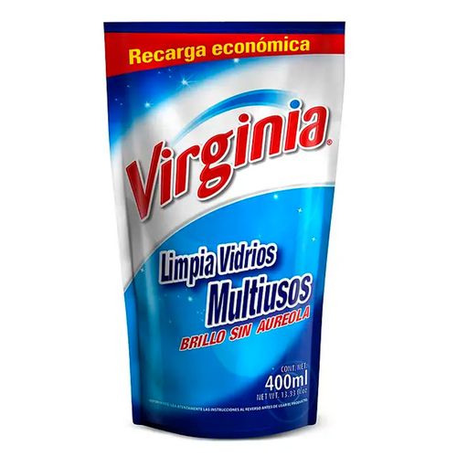 Limpiador multiuso vidrios VIRGINIA 400 ml
