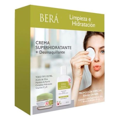 Crema s hidratante 50 g + desmaquillante 130 g