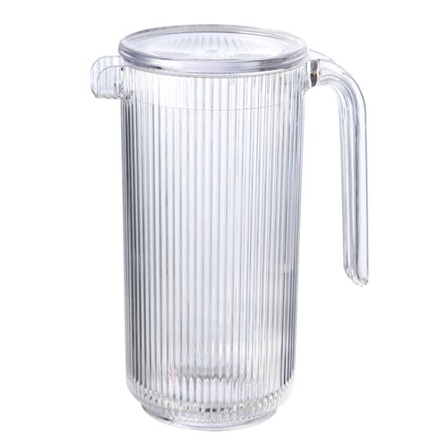 Jarra Acrílica Facetada 17 L Transparente