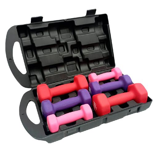 Set de Mancuernas Estuche 12 kg