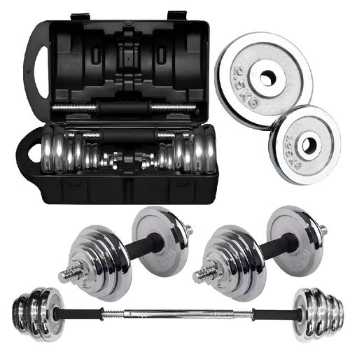 Kit de Mancuernas de 20 kg con Valija