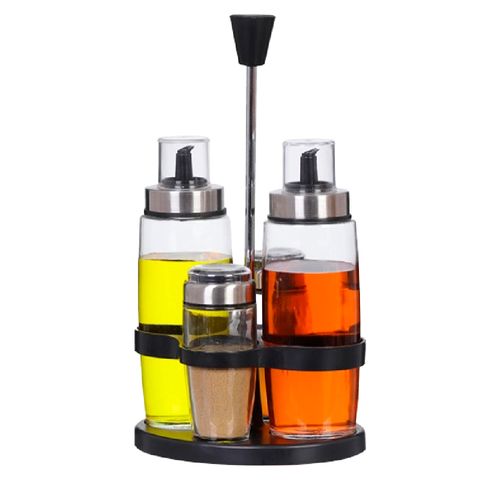 Set de aderezo para ensaladas en vidrío 300/100 ml