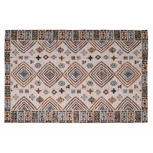 Alfombra 120 x 180 cm dis-0194 tejida algodón multi