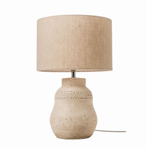 Lámpara de Mesa de Terracota D:30 cm x h46,5 cm