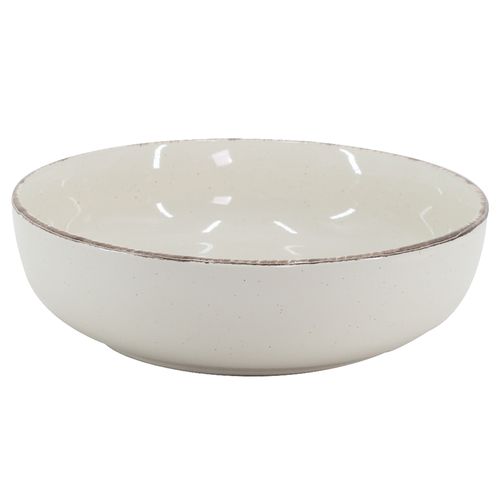 Plato hondo 20 ,3 cm antique beige