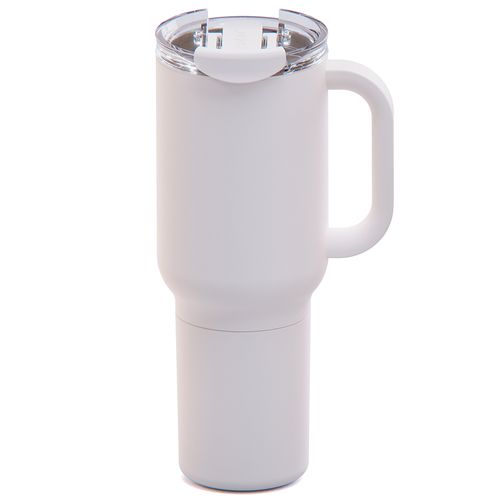 2 en 1 jarro 660 ml y lata 360 ml acero blanco
