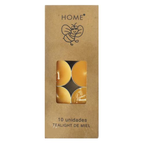 Vela Tealight Miel x 10 un. ef 240102