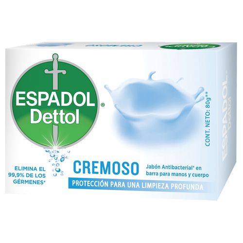 Jabón Espadol Crema Antibacterial 90 g