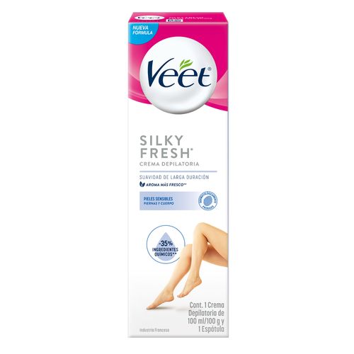 Crema depilatoria para ducha VEET piel sensible 150 ml