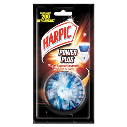 Desinfectante limpiador mochila e inodoro HARPIC lavanda 45 g