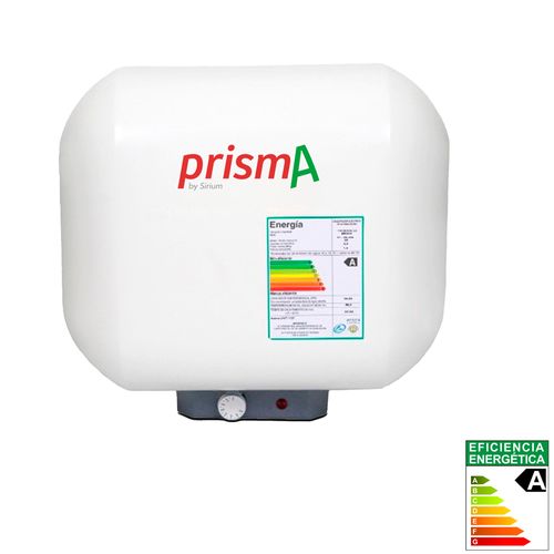 Termotanque prisma acero SIRIUM 20 L Mod 20 pa