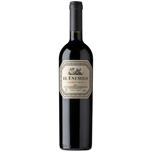 Vino Tinto Cabernet Franc EL ENEMIGO 750 ml