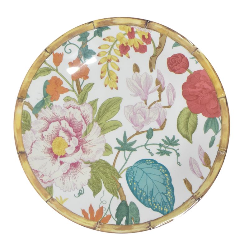 Plato-Postre-21.6-cm-Diseño-Peonias