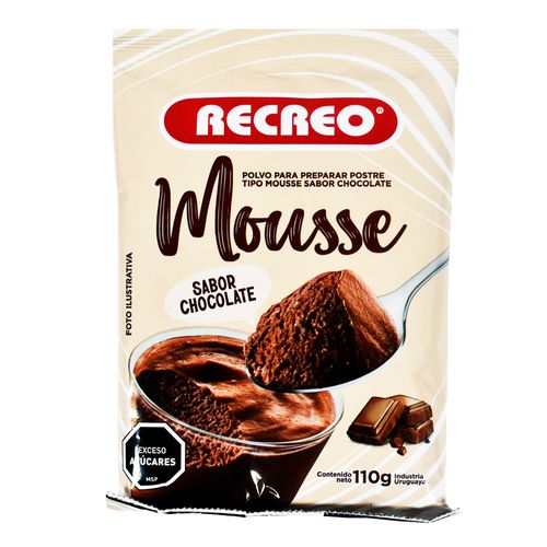 Mousse chocolate RECREO 110 g