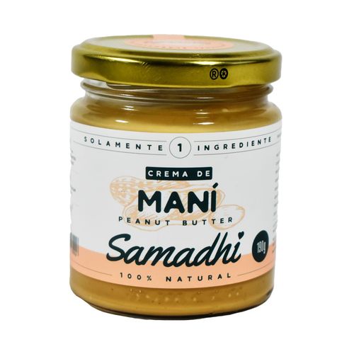 Crema de maní SAMADHI 190g