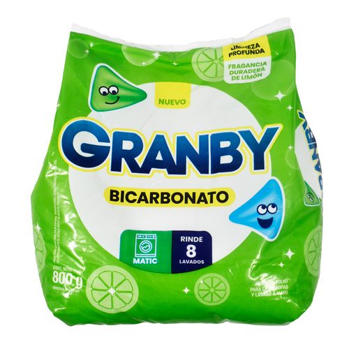 Detergente polvo GRANBY bebé 800 g