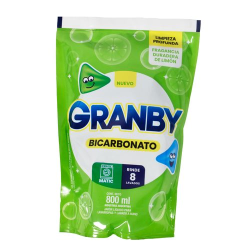 Deter líquido GRANBY bebé 800 cc