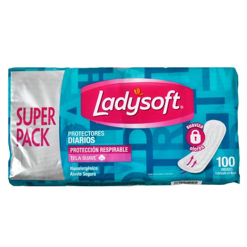 Protector Diario LADYSOFT Respirable 100 un